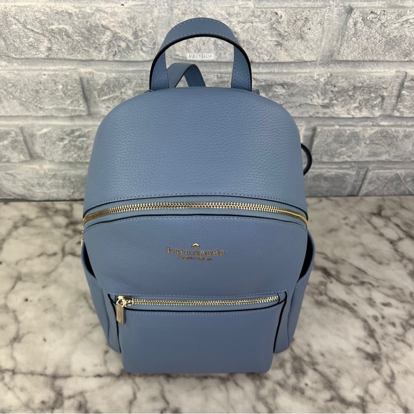 Kate Spade Leila Dome Backpack In Dusty Blue - Picture 3 of 11